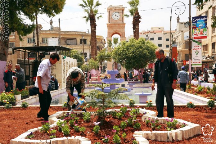 Idlib : la Place Centrale